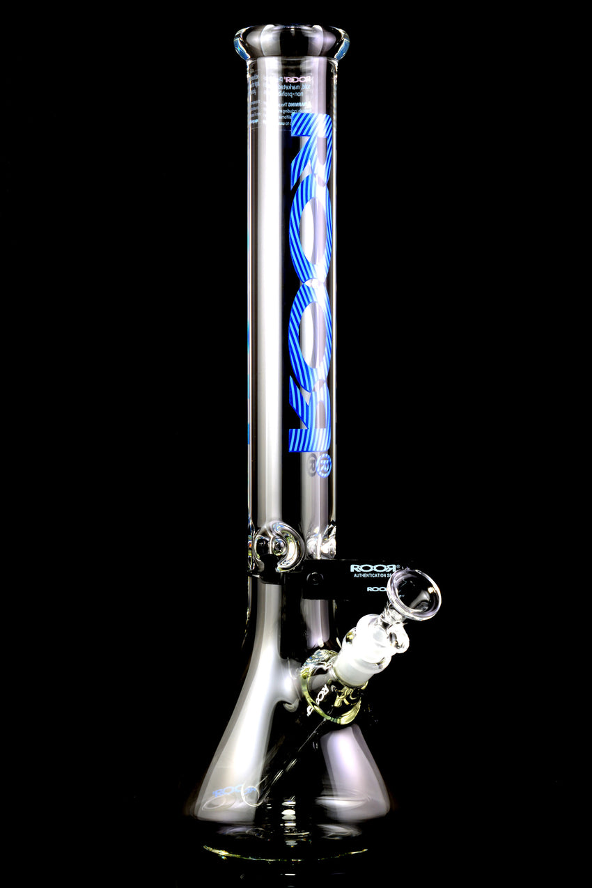 RooR 18" Glass on Glass 9mm Thick Beaker Water Pipe - WP2523