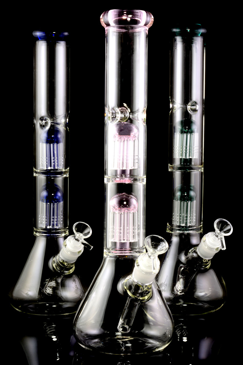 Large GoG Beaker Water Pipe with Stereo Tree Percs - WP2579