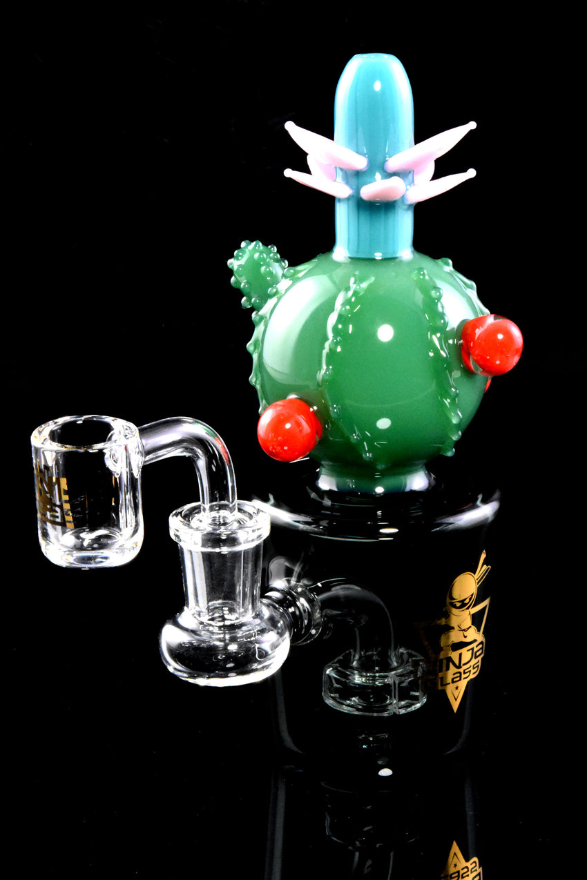 Small Cactus Dab Rig with Showerhead Perc - WP2725