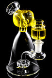 Small Fluid Filled Yoda GoG Beaker Water Pipe with Showerhead Perc - WP2746