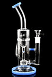 Medium Stemless GoG Recycler Water Pipe with Showerhead Perc - WP2845