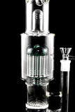 Large Stemless Glass Straight Shooter Water Pipe with Multi Percs - WP2847